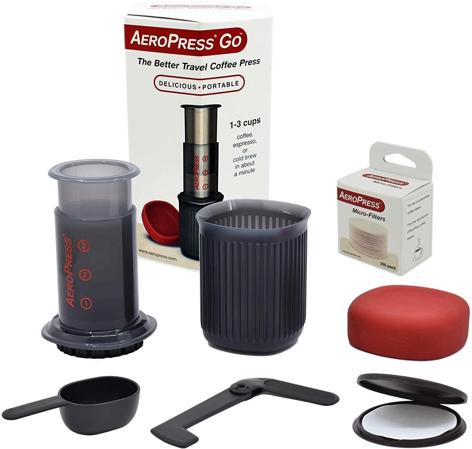 AeroPress GO Portable Travel Coffee Press - Image 3