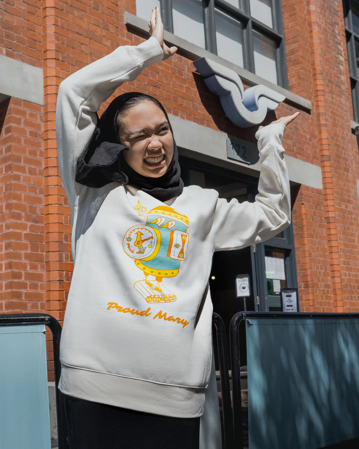 Robot Crew Sweater - Image 3
